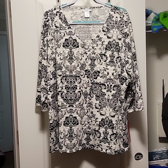 Rebecca Malone 3/4 length top - Picture 1 of 4